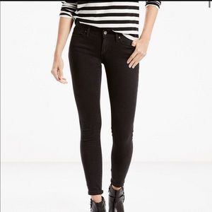 Levi’s 711 Skinny Jeans W25 L30 in Black